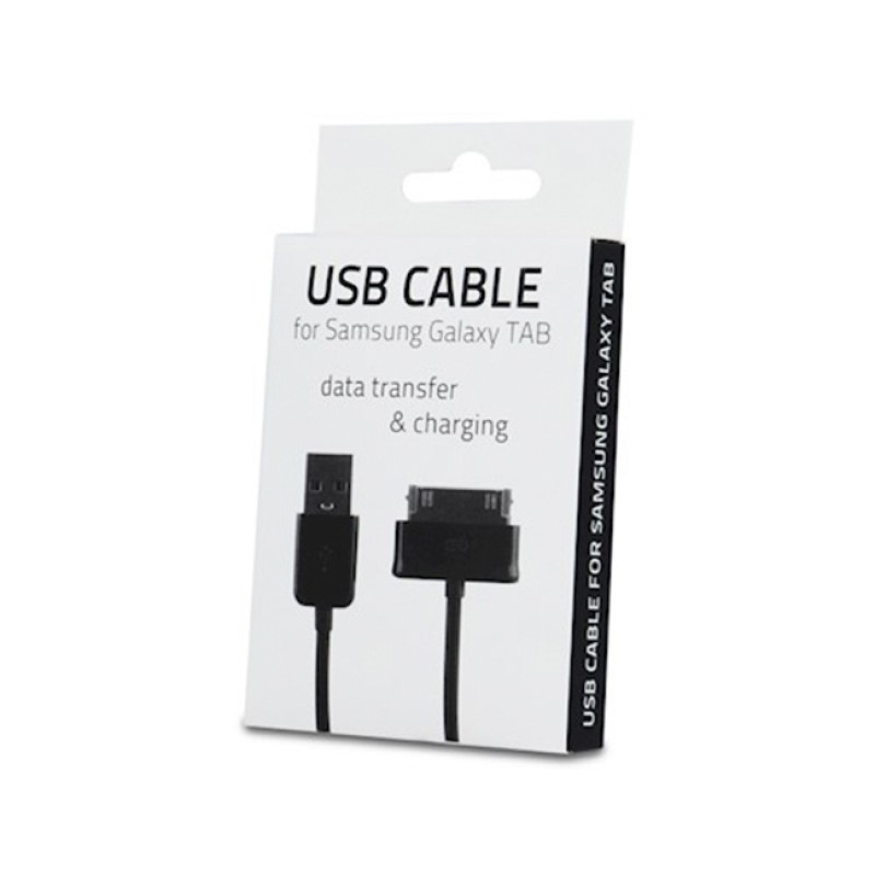 Кабел USB Forever в кутия, За Samsung Galaxy TAB, Черен