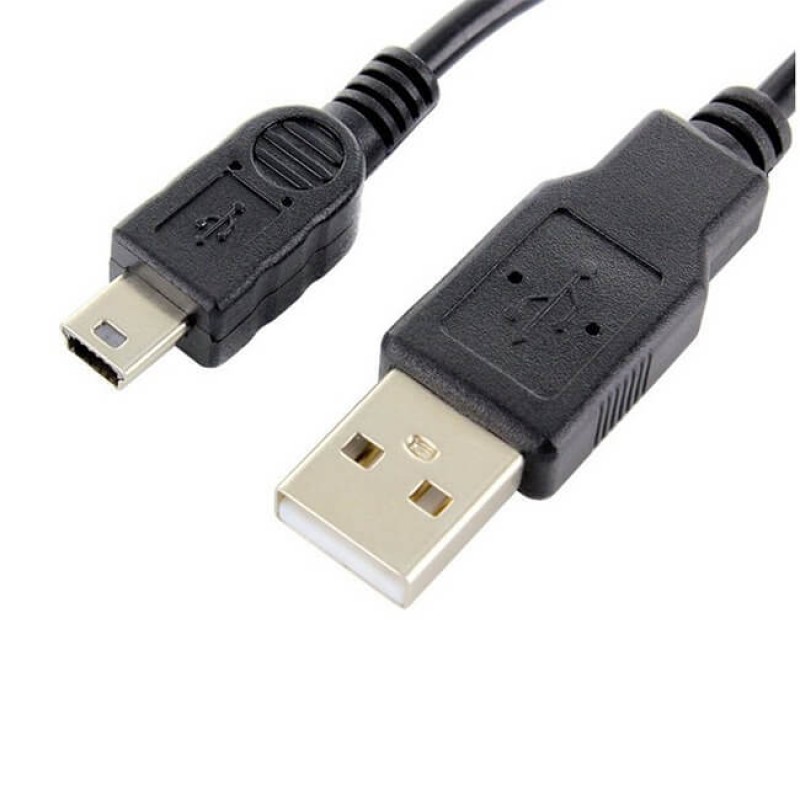 Кабел USB MBX, Mini USB, Черен
