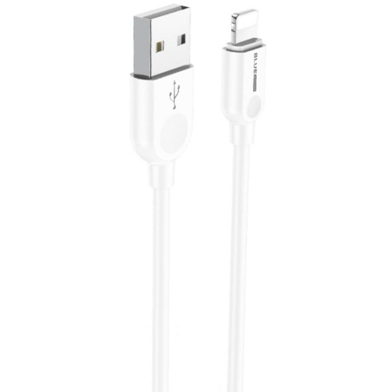 Кабел USB BLUE Power BL2BX14 LinkJet 2м в кутия 3A, Lightning, Бял