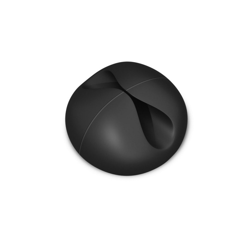 Кабелен органайзър Maxlife Home Office 3x1, 3 части, Черен