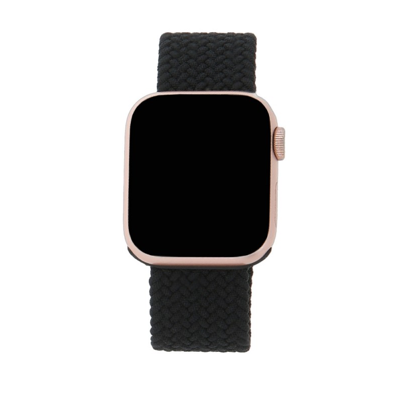 Каишка bSmart Elastic band M за Apple iWatch 38/40/41 mm дължина 145 mm, Черна