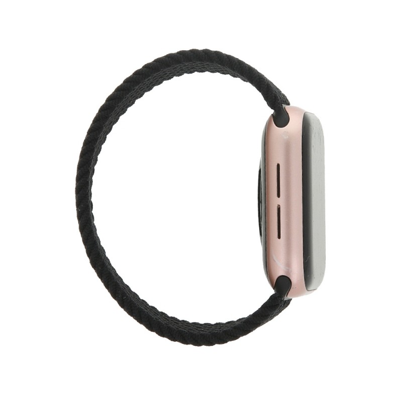 Каишка bSmart Elastic band M за Apple iWatch 42/44/45 155 mm, Черна