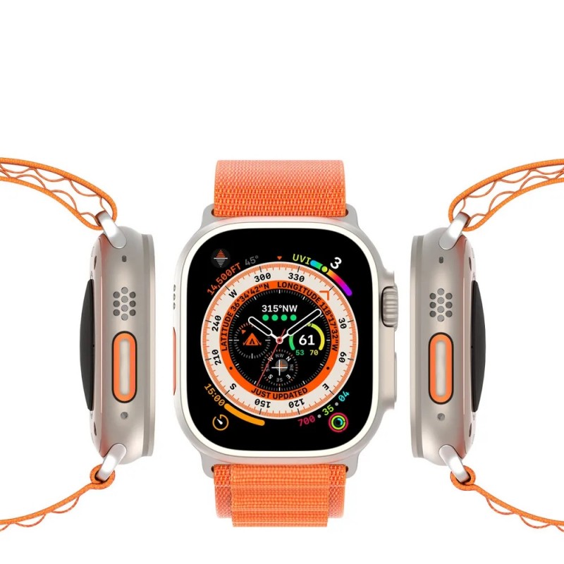 Kаишка DUX DUCIS GS elastic band за Apple iWatch 42/44/45/49 mm, Оранжева
