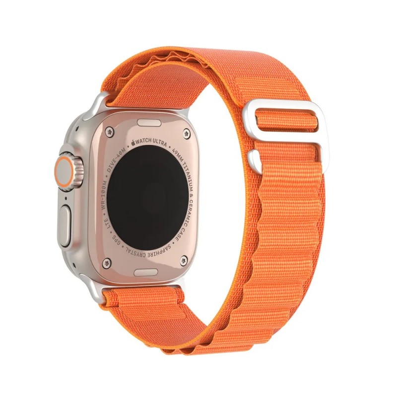 Kаишка DUX DUCIS GS elastic band за Apple iWatch 42/44/45/49 mm, Оранжева