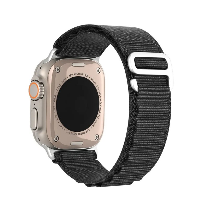 Kаишка DUX DUCIS GS elastic band за Apple iWatch 42/44/45/49 mm, Черна
