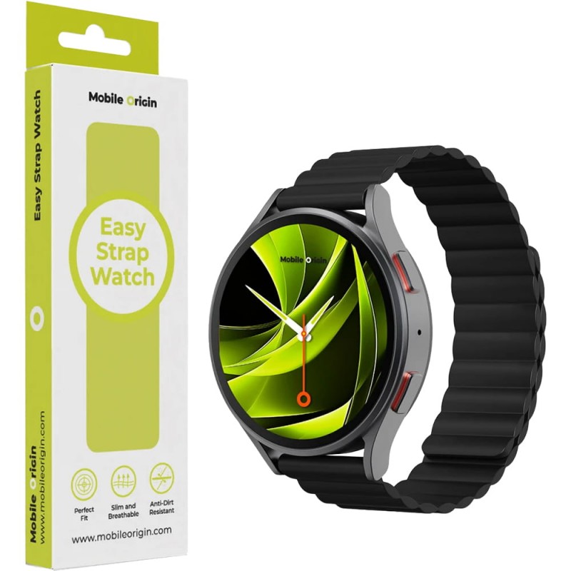 Каишка Mobile Origin Easy Strap Magnetic Watch 22mm, Черна