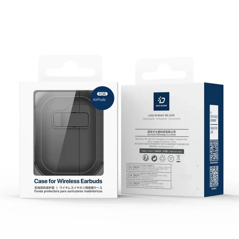 Калъф Dux Ducis Pecp за Airpods 4, Бял