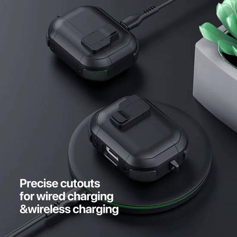 Калъф Dux Ducis Pecp за Airpods 4, Черен