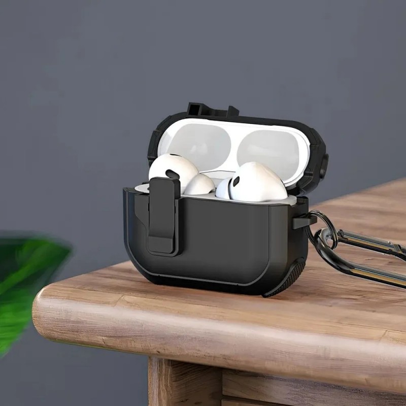 Калъф Dux Ducis Pecp за Airpods 4, Черен