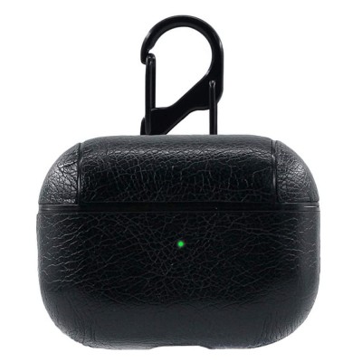 Калъф екокожа за Airpods 3 слушалки MBX, Черен