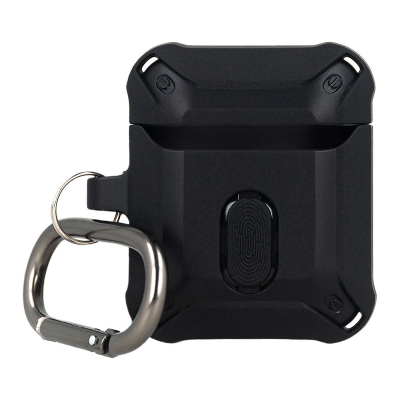 Калъф силиконов за Airpods 4 Nitro с ANC слушалки bSmart, Черен