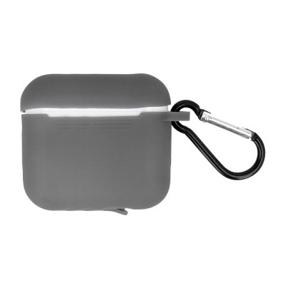 Калъф силиконов за Airpods Pro слушалки bSmart, Сив