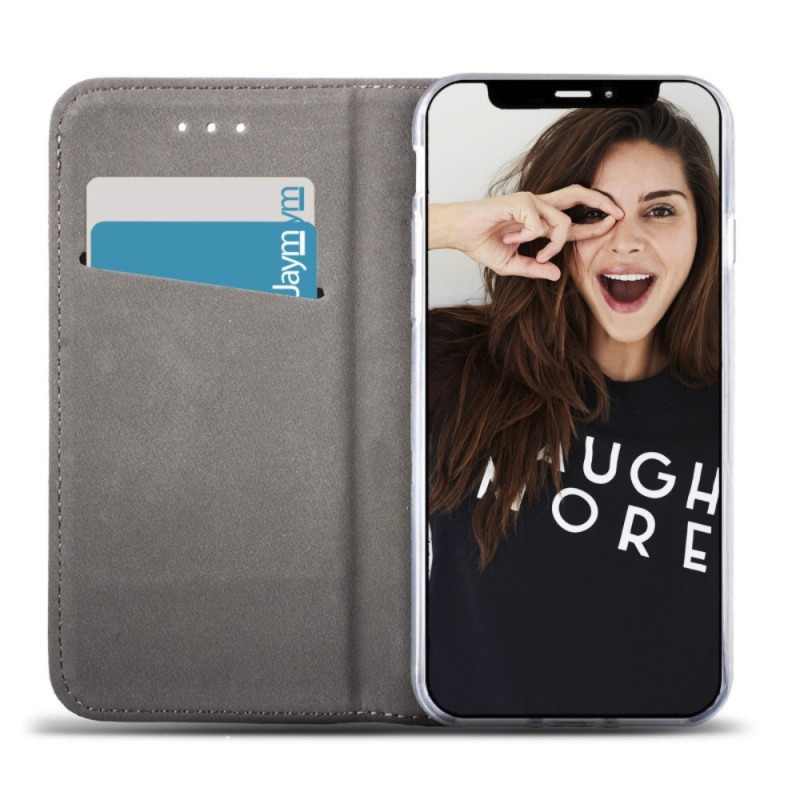 Калъф тефтер флип bSmart Magnet Book страничен, За Google Pixel 9/Pixel 9 Pro, Черен