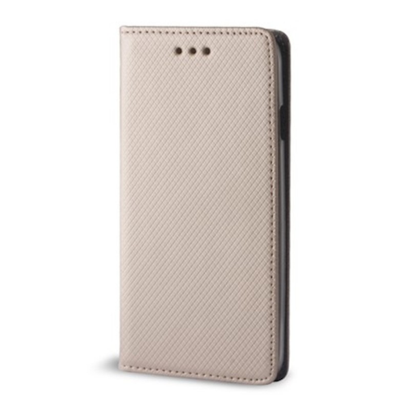 Калъф тефтер флип bSmart Magnet Book страничен, За Honor 200 Smart, Златист