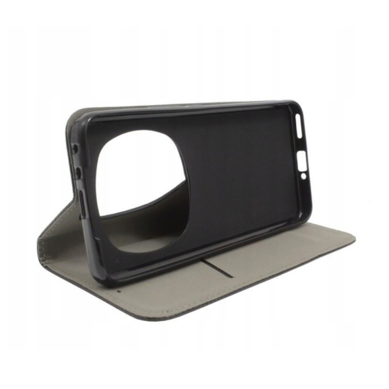 Калъф тефтер флип bSmart Magnet Book страничен, За Honor Magic6 Pro, Черен