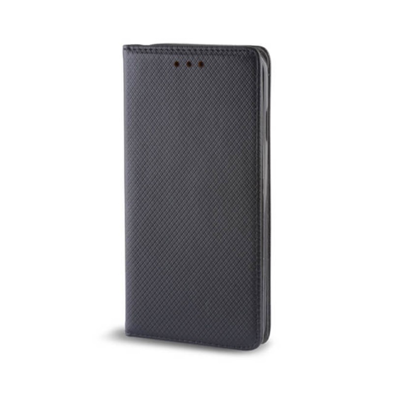 Калъф тефтер флип bSmart Magnet Book страничен, За iPhone X/XS, Черен