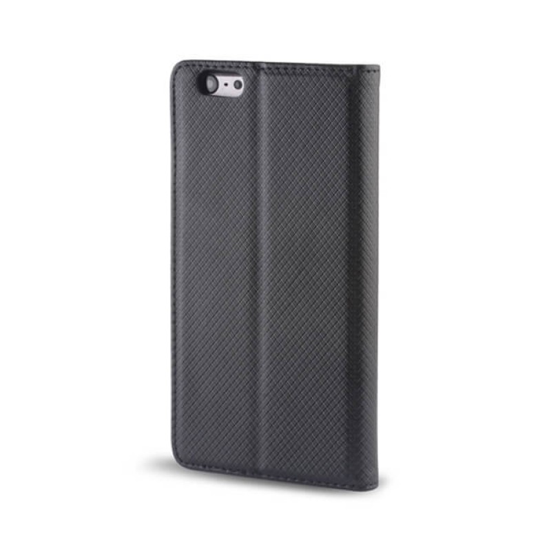 Калъф тефтер флип bSmart Magnet Book страничен, За iPhone X/XS, Черен