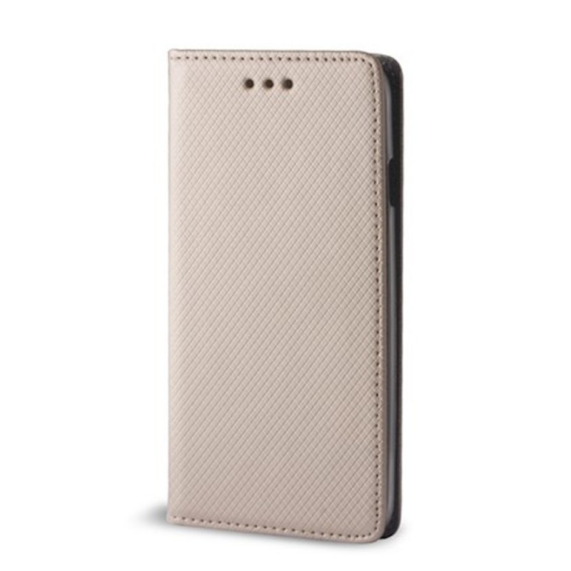 Калъф тефтер флип bSmart Magnet Book страничен, За Samsung Galaxy A06, Златист