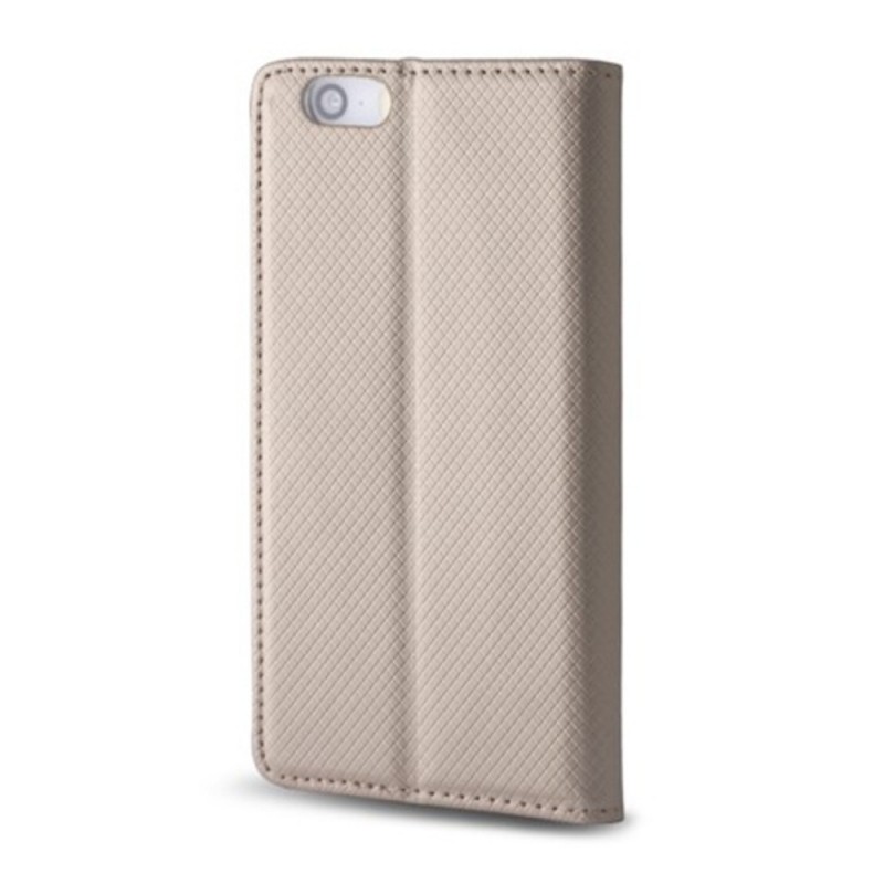 Калъф тефтер флип bSmart Magnet Book страничен, За Samsung Galaxy A36, Златист