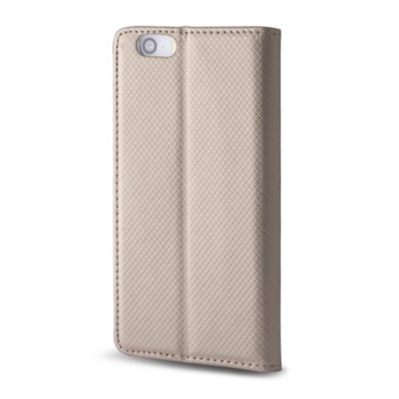 Калъф тефтер флип bSmart Magnet Book страничен, За Xiaomi 15T, Златист