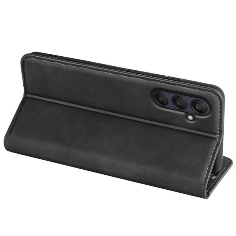 Калъф тефтер флип bSmart Magnetic Book страничен, За Samsung Galaxy A26, Черен