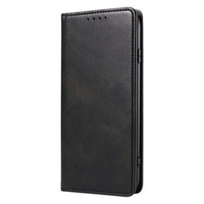 Калъф тефтер флип bSmart Magnetic Book страничен, За Xiaomi Redmi 15C, Черен