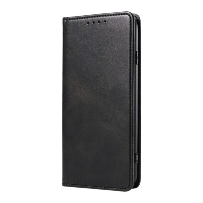 Калъф тефтер флип bSmart Magnetic Book страничен, За Xiaomi Redmi Note 14 Pro 4G, Черен