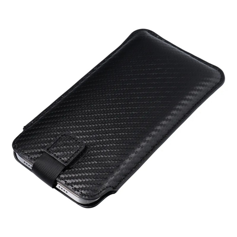 Калъф универсален джоб bSmart Pocket Carbon размер XL, до 6.9, Черен
