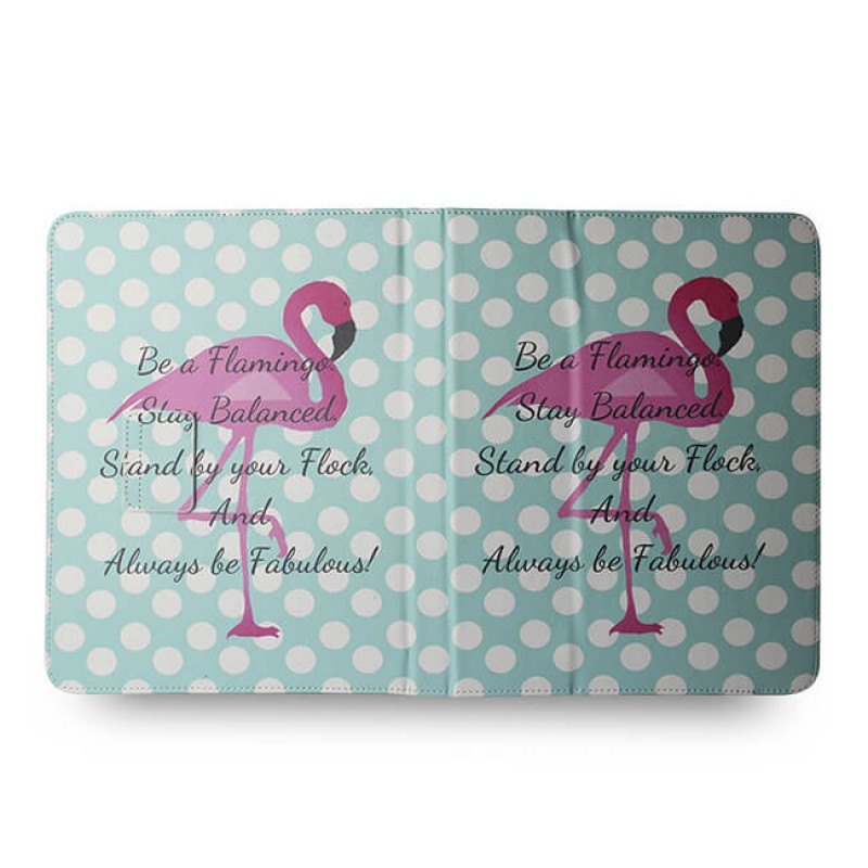 Калъф за таблет MBX Fashion универсален 9-10 инча, Многоцветен, Фламинго
