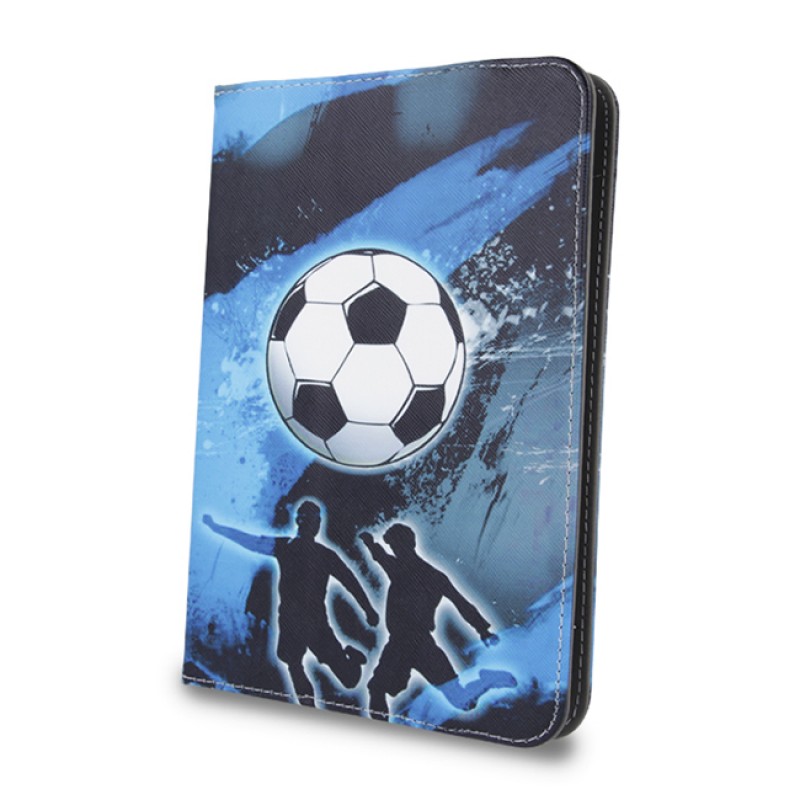 Калъф за таблет MBX Fashion универсален 9-10 инча, Многоцветен, Футбол