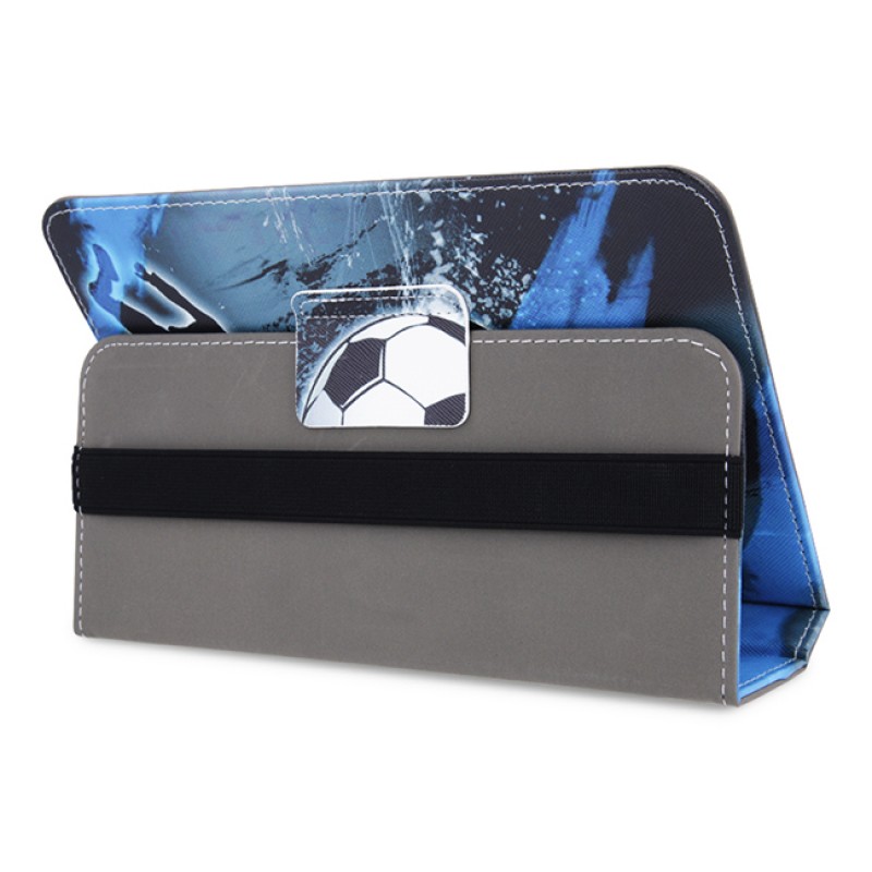 Калъф за таблет MBX Fashion универсален 9-10 инча, Многоцветен, Футбол