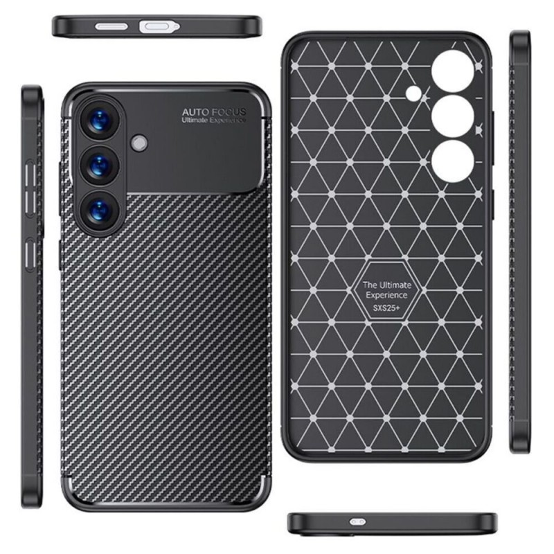 Кейс bSmart Carbon Auto Focus за Samsung Galaxy A37, черен