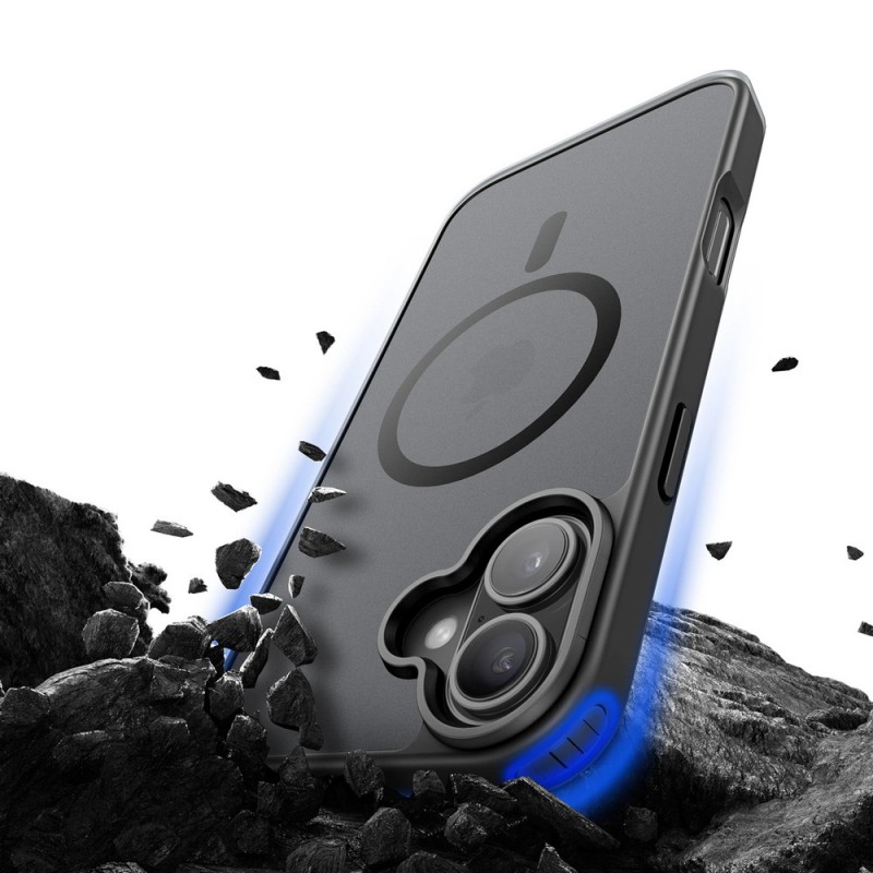 Кейс Dux Ducis YIND с Magsafe, За iPhone 17 (6.3), Черен