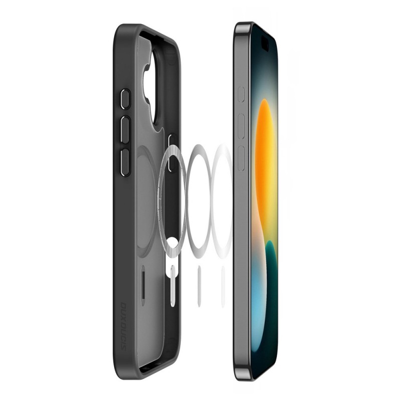 Кейс Dux Ducis YIND с Magsafe, За iPhone 17 (6.3), Черен
