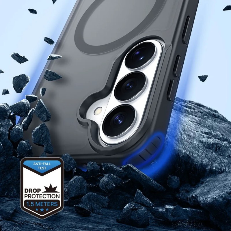 Кейс Dux Ducis YIND с Magsafe, За Samsung Galaxy S26, Черен