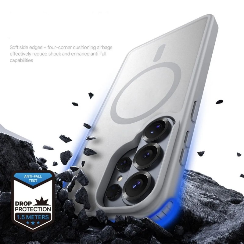 Кейс Dux Ducis YIND с Magsafe, За Samsung Galaxy S26 Ultra, Сив