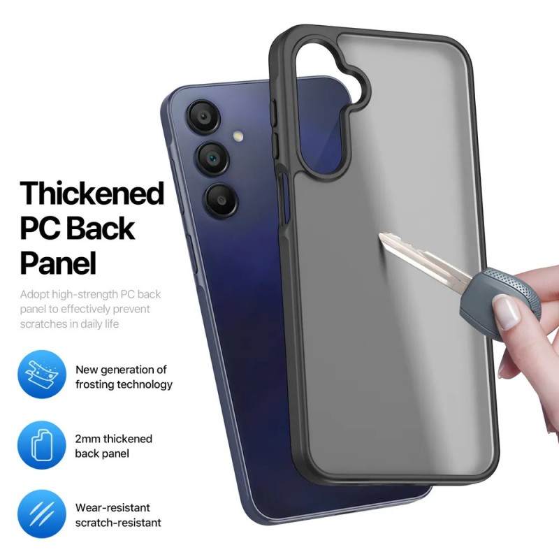 Кейс Dux Ducis YIND, За Samsung Galaxy A17, Черен