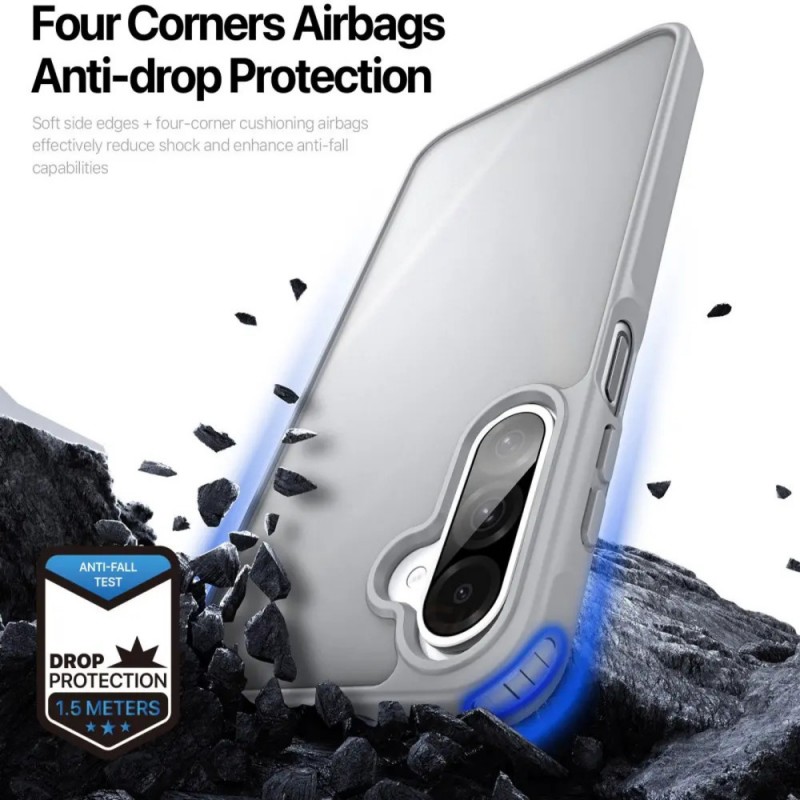 Кейс Dux Ducis YIND, За Samsung Galaxy A26, Сив