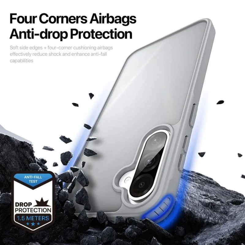 Кейс Dux Ducis YIND, За Samsung Galaxy A56 / A36, Сив