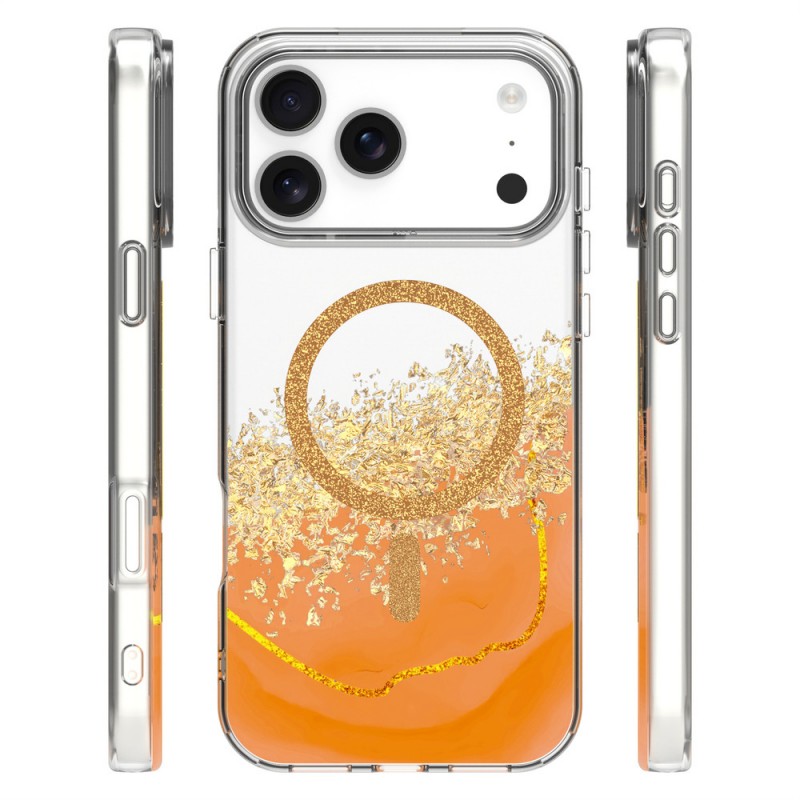 Кейс Epoxy Mag за iPhone 17 Pro (6.3) оранжев