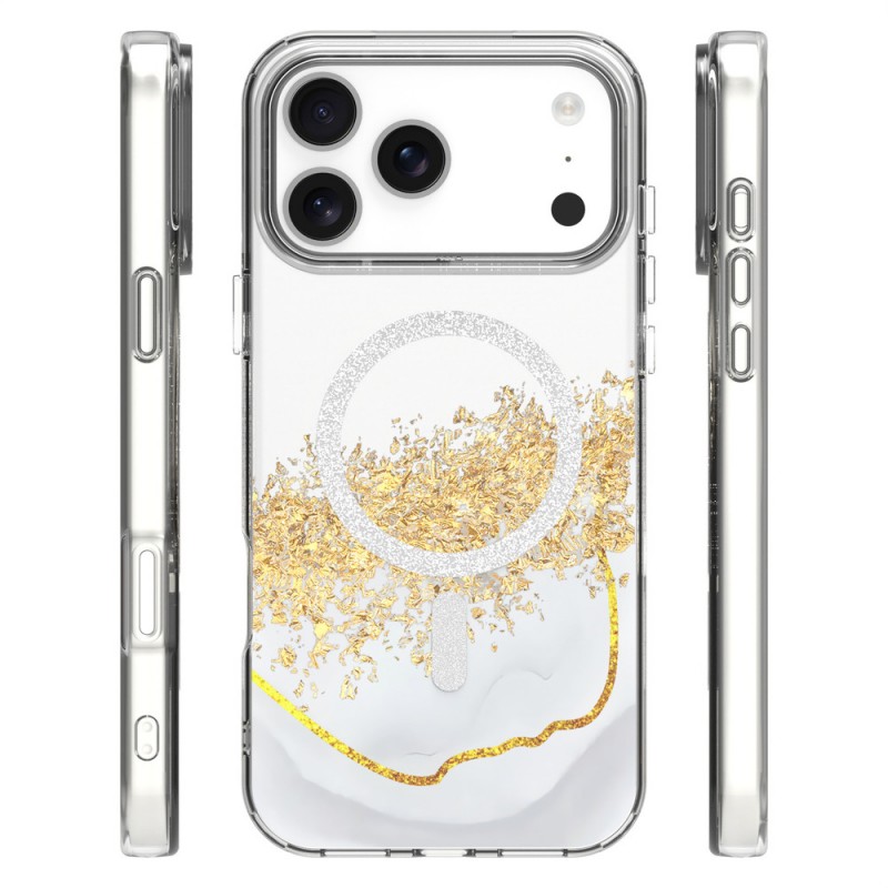 Кейс Epoxy Mag за iPhone 17 Pro Max (6.9) бял