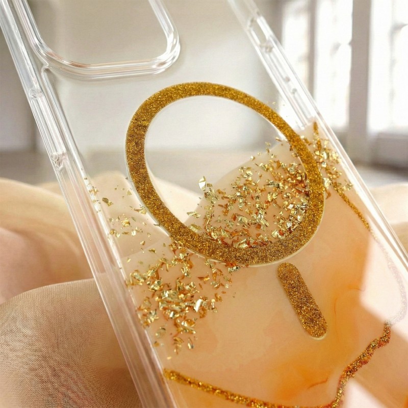 Кейс Epoxy Mag за Samsung Galaxy S26 оранжев