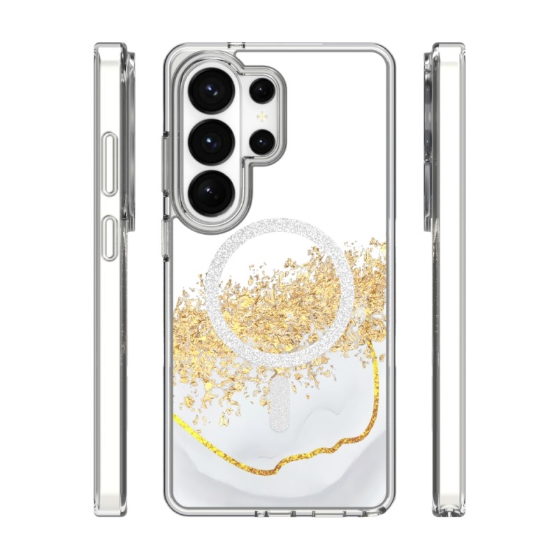 Кейс Epoxy Mag за Samsung Galaxy S26 Ultra бял