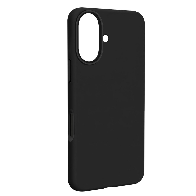 Кейс Etteri Silicone Mag case, За iPhone 17 (6.3), Черен