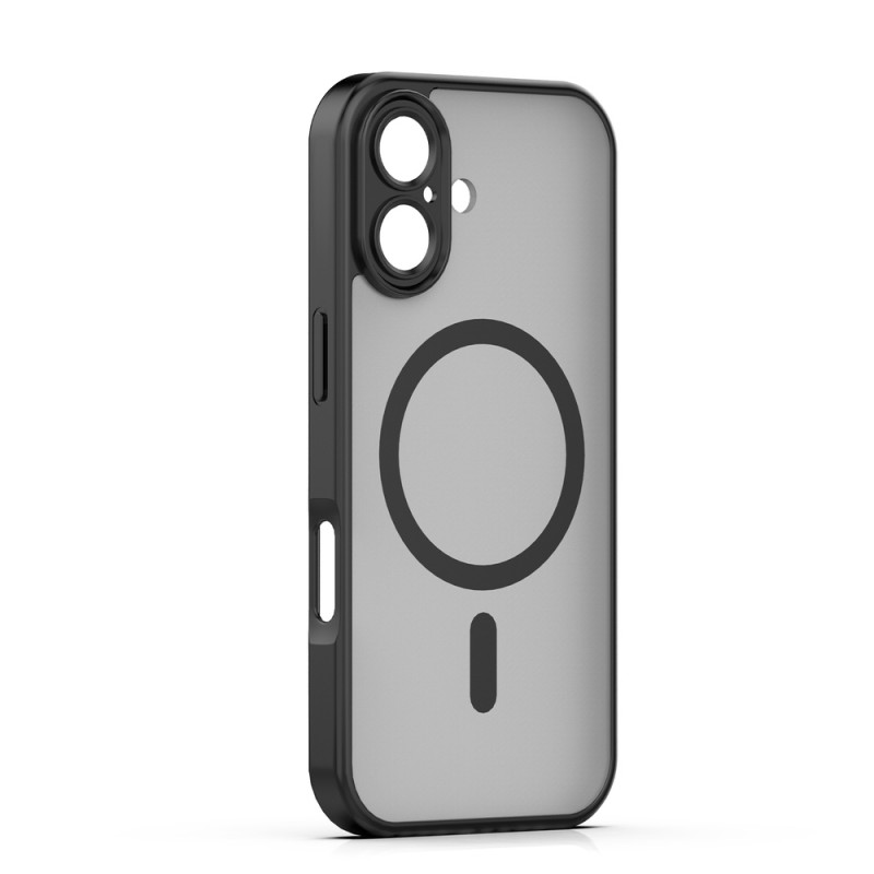 Кейс Mag Matt с отвори за камерите за iPhone 17 (6.3) черен