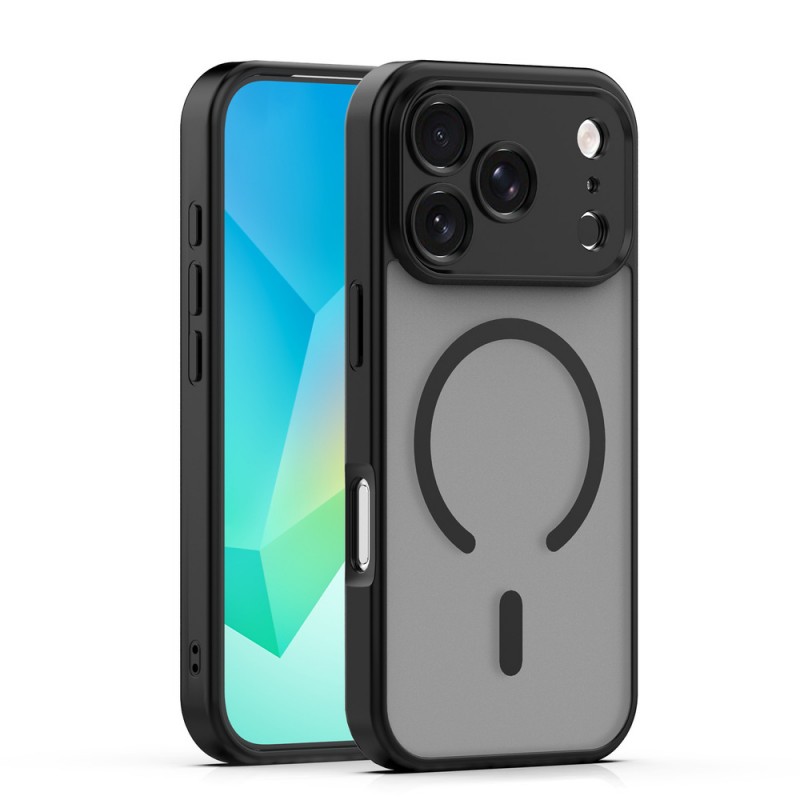 Кейс Mag Matt с отвори за камерите за iPhone 17 Pro Max (6.9) черен