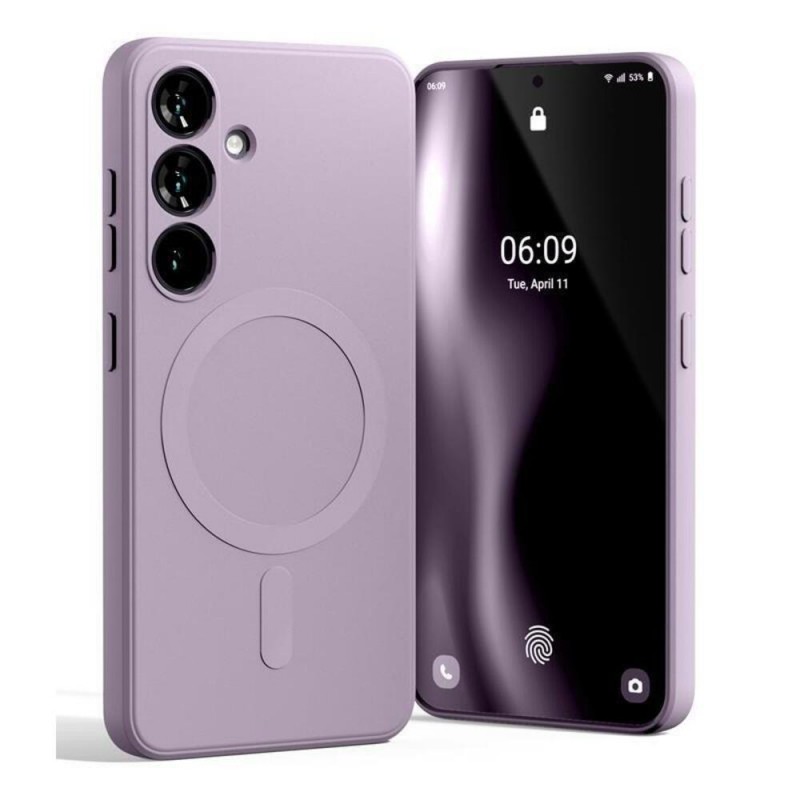 Кейс Mercury Semi-Silicon Magsafe за Samsung Galaxy S26 лилав