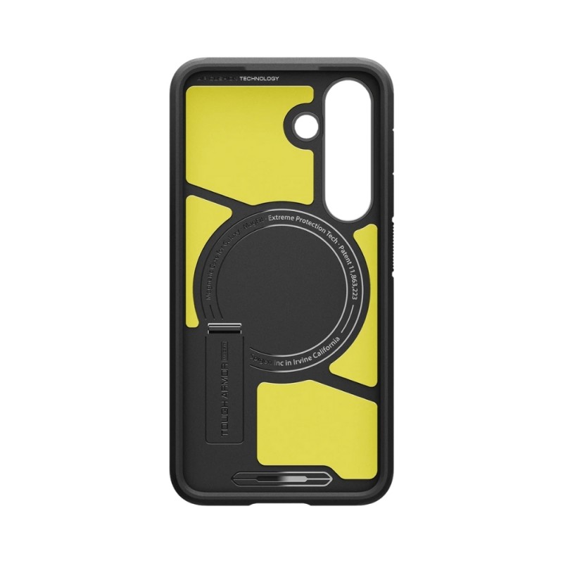 Кейс Spigen Tough Armor Magsafe, За Samsung Galaxy S25, Черен