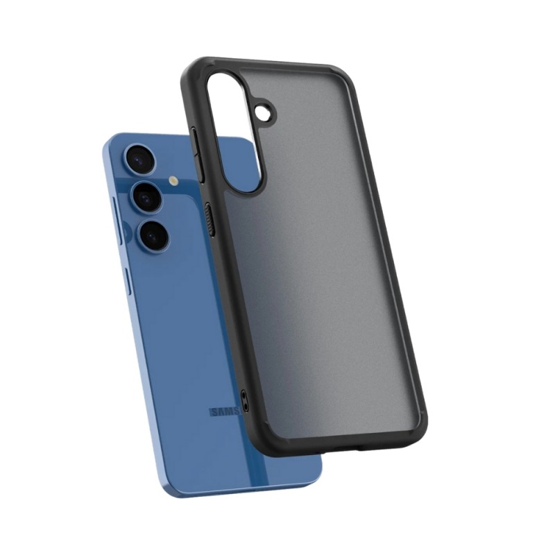 Кейс Spigen Ultra Hybrid, За Samsung Galaxy S25, Черен