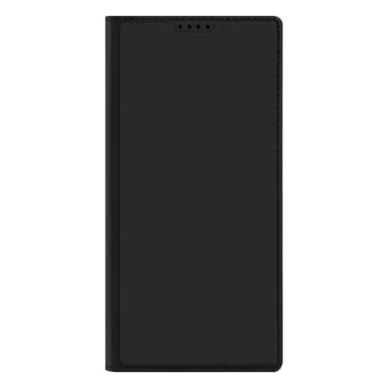 Кожен калъф тефтер Dux Ducis SKIN PRO, За Samsung Galaxy S25 Ultra, Черен